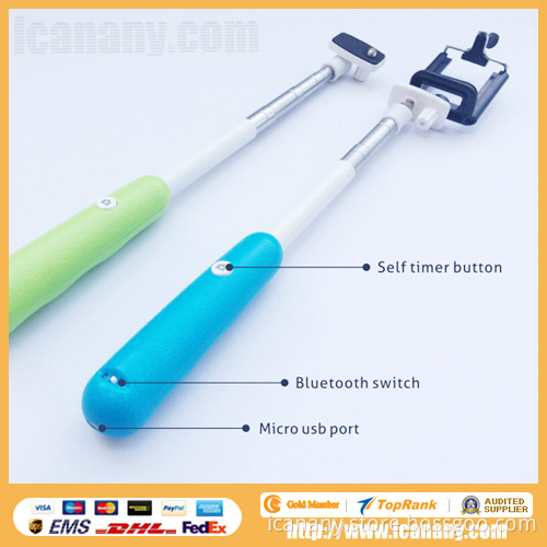Wireless Mobile Phone Self Timer Pole Monopod